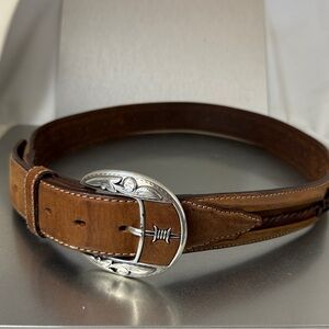 Justin Brown Fenced In Men's Belt size 36
